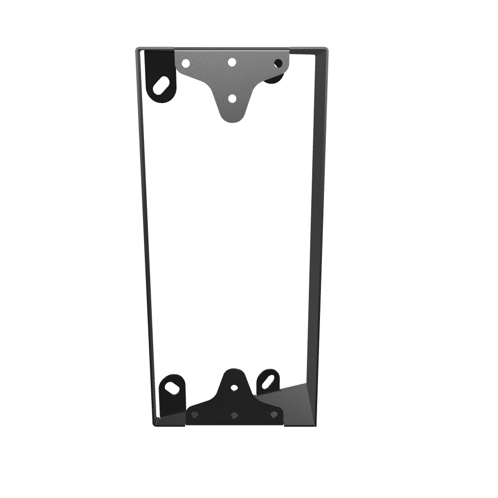 Angle Bracket / Double-Module / Control4 DS2 / 2N IP Verso