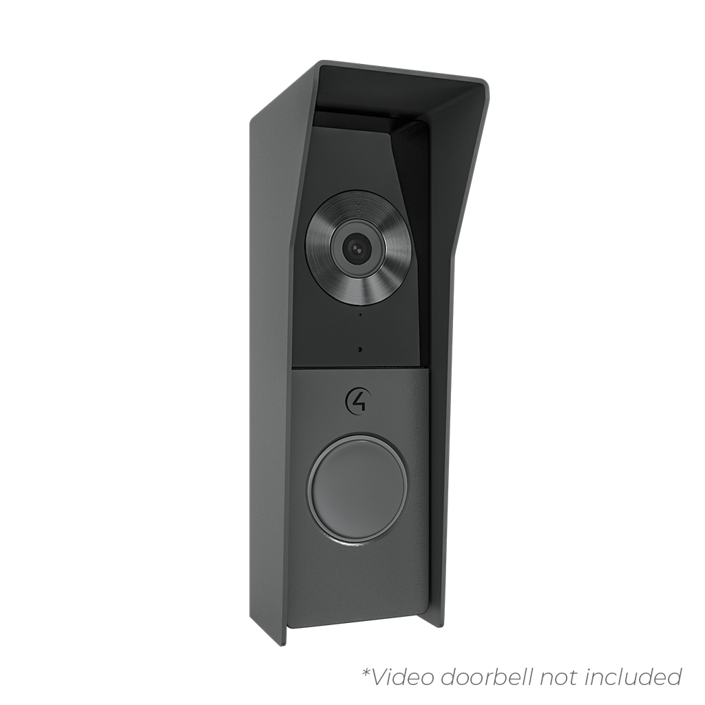 Hood / Surface / Control4 Chime Video Doorbell – Steel Cut Design