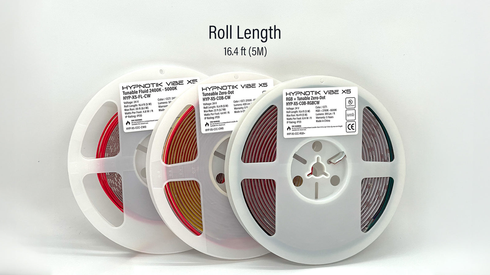 title:📏 Flexible Length Options///desc:Supplied in 5-meter rolls, each strip can be cut to fit smaller areas or extended—up to the maximum run length—for seamless integration into any space.