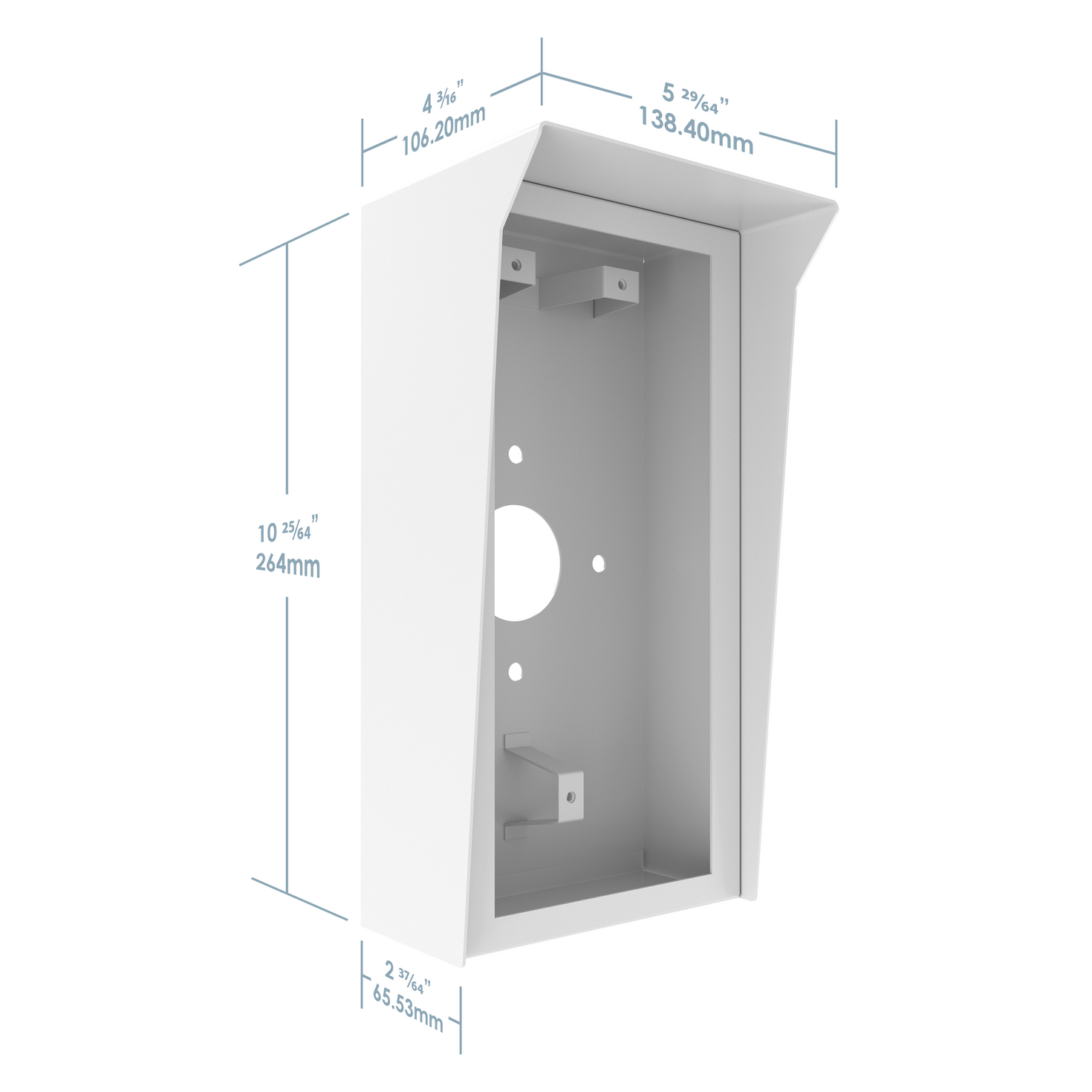 Housing / Recessed / Double-Module / Control4 DS2 Flush / 2N IP Verso ...